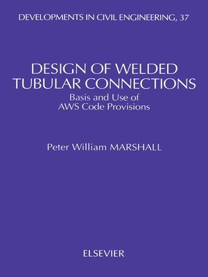 cover image of Design of Welded Tubular Connections